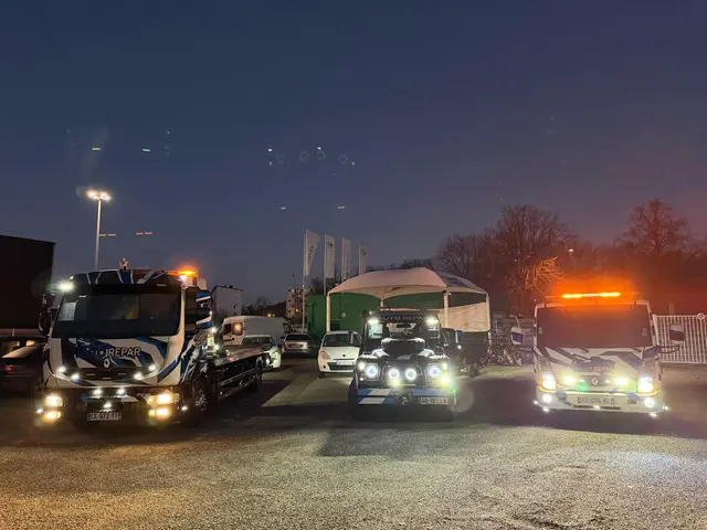 Flotte de dépanneuses Auto Repar de nuit